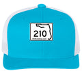 Turquoise/ White - 6606 - FRONT